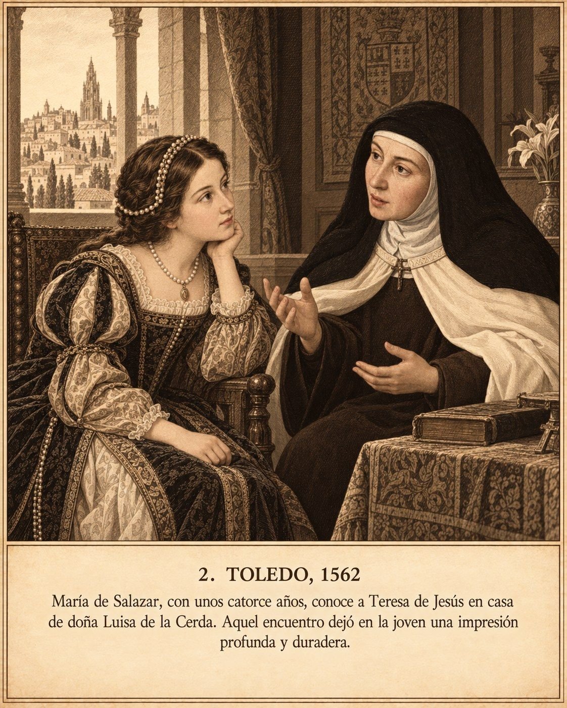 Lámina 2: Toledo, 1562