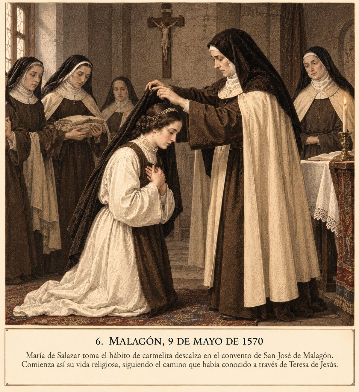 Lámina 6: Malagón, 9 de mayo de 1570