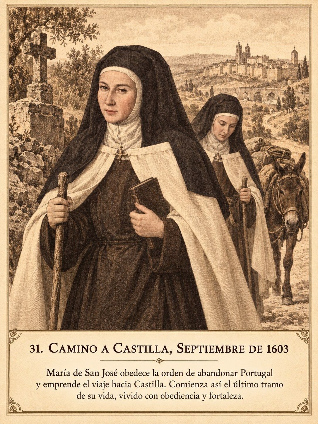 Lámina 31: Camino a Castilla, septiembre de 1603